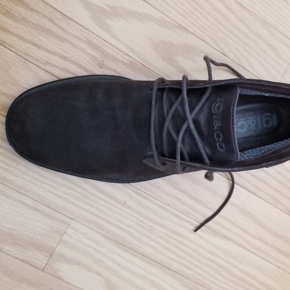 Men's Suede Leather Lace up Gore-Tex Ankle Chukka Boots - Picture 4 of 11